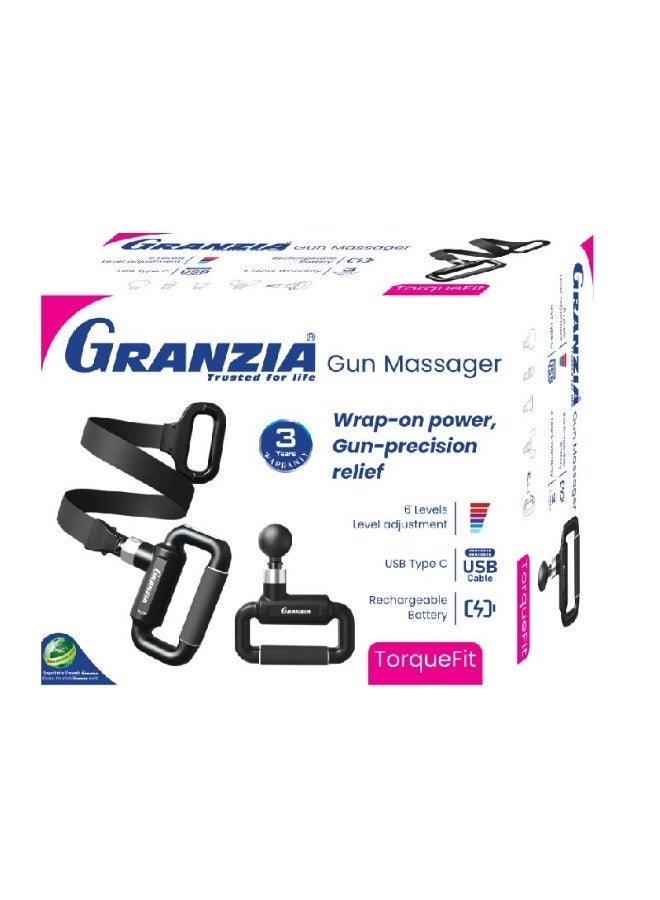 Granzia Torquefit Gun Massager - Full-Body Massager for Slimming & Relaxation - Image 2